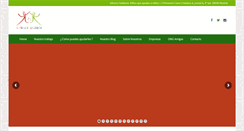 Desktop Screenshot of infanciasolidaria.org